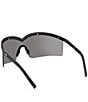 MCM Unisex MW0016 99mm Shield Sunglasses, Color:Matte Black/Smoke - Image 4