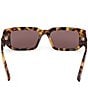 MCM Women's MW0013 53mm Tortoise Rectangle Sunglasses, Color:Blonde Havana/Brown - Image 6