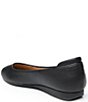 Color:Black - Image 3 - Adaria Perforated Leather Flats