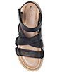Color:Black - Image 5 - Andres Leather Gladiator Sandals