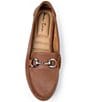 Color:Whiskey - Image 5 - Dayne Leather Bit Buckle Driving Moc Flat Loafers