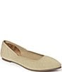 Color:Bisque - Image 1 - Linza Mesh Fabric Flats