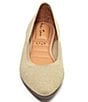 Color:Bisque - Image 4 - Linza Mesh Fabric Flats