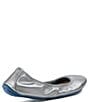 Color:Pewter Metallic - Image 3 - Tru Blu Leather Flex Skimmer Flats