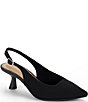 Me Too Zelina Mesh Sling Back Kitten Heels Pumps - Image 1