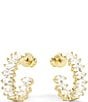 Melinda Maria Baby She's So Fine Hoop Earrings, Color:Gold - Image 1
