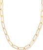 Melinda Maria Carrie Chain Necklace, Color:Gold - Image 1