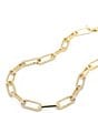 Melinda Maria Carrie Pave Chain Necklace, Color:Gold - Image 2
