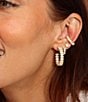 Melinda Maria Ear Cuff Earring, Color:Gold - Image 2