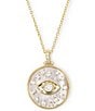 Melinda Maria Evil Eye Pendant Necklace - Image 1