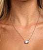 Melinda Maria Hello Gorgeous Short Pendant Necklace, Color:Silver - Image 3