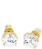 Melinda Maria Hello Gorgeous Stud Earrings, Color:Gold - Image 2