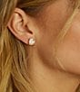 Melinda Maria Hello Gorgeous Stud Earrings, Color:Gold - Image 3