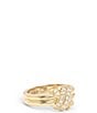 Melinda Maria Knot Crossed Ring - Image 2