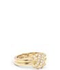 Melinda Maria Knot Crossed Ring - Image 2