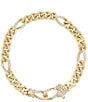 Melinda Maria Knot Figaro Chain Bracelet - Image 1