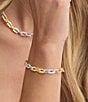 Melinda Maria Micro Frankie Pave Chain Bracelet - Image 3