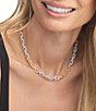 Melinda Maria Micro Frankie Pave Chain Necklace - Image 6
