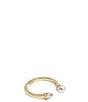 Melinda Maria Perfect Pearl Open Band Ring - Image 1