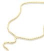 Melinda Maria Serpent Lariat Necklace, Color:Gold - Image 2
