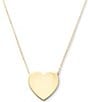 Melinda Maria XL U Have My Heart Short Pendant Necklace, Color:Gold - Image 1