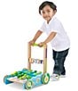 Color:Green/Blue Multi - Image 2 - First Play Chomp And Clack Alligator Push Toy