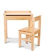 Color:Honey - Image 1 - Wood Desk & Chair