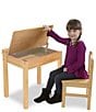 Color:Honey - Image 2 - Wood Desk & Chair