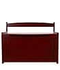 Color:Expresso - Image 2 - Wooden Toy Chest