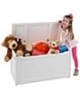 Color:White - Image 3 - Wooden Toy Chest