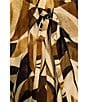 MELLODAY Coordinating Leaf Print Wide Leg Wrap Pants - Image 4