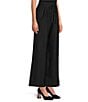 MELLODAY Coordinating Pinstripe Drawstring Waist Wide Leg Pants, Color:Navy Pinstripe - Image 3