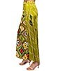 MELLODAY Coordinating Satin Mix Print Wide Leg Pants - Image 4