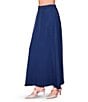 MELLODAY Crepe A-Line Maxi Skirt, Color:Deep Navy - Image 3