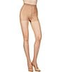 Memoi Crystal Sheer Control Top Pantyhose, Color:Nude - Image 1
