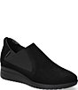 Mephisto Ibelina Suede Wedge Slip Ons - Image 1
