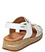 Color:White - Image 2 - Jade Platform Wedge Sandals