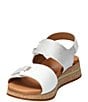 Color:White - Image 4 - Jade Platform Wedge Sandals