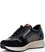 Mephisto Kim Color Block Suede and Leather Zipper Sneakers - Image 6