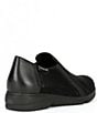 Color:Black - Image 2 - Romea Nubuck Leather Slip-Ons