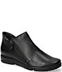 Mephisto Romia Leather Side Zip Booties - Image 1