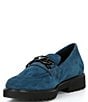 Color:Blue - Image 4 - Salka Lug Sole Loafers