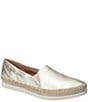 Color:Gold - Image 1 - Valina Leather Slip-On Flats