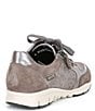 Color:Brown - Image 2 - Ylona Side Zip Oxford Sneakers