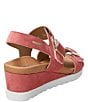 Color:Old Pink - Image 2 - Ysabel Banded Wedge Sandals
