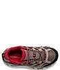 Color:Boulder/Red - Image 4 - Boys' Moab 3 Low Waterproof Sneakers (Youth)