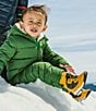 Color:Wheat/Black - Image 6 - Boys' Snow Bank Jr Waterproof Boots (Toddler)