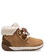 Color:Chestnut - Image 2 - Girls' Bare Steps Cocoa Jr. Leather Alternative Closure Boots (Toddler)