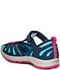 Color:Navy/Turquoise/Berry - Image 3 - Girls' Hydro Lily Sandals (Youth)