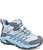 Merrell Girl's Moab Speed 2 Mid Waterproof Sneakers (Toddler) - Image 1